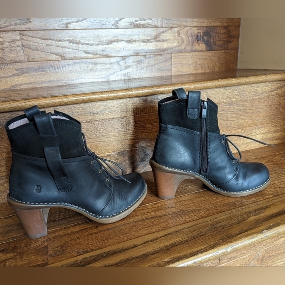 El Naturalista black leather booties, Eurosize 36 - Picture 10 of 12